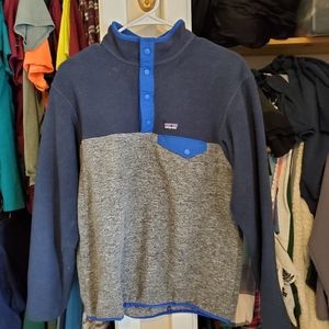 Patagonia Boys XXL Synchilla Snap T
